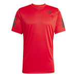 V&ecirc;tements de tennis adidas adidas Club 3Stripes T-shirt Hommes-rouge