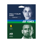 Cordages De Tennis Yonex Poly Tour Pro 12m gelb