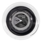 Dunlop Dunlop Explosive Spin Bobine Cordage 200m-Noir