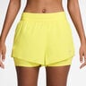 Swift 2in1 Short de running Femmes - jaune citron, argent