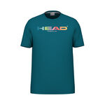 Vêtements HEAD HEAD Rainbow T-shirt Enfants-Bleu Petrol