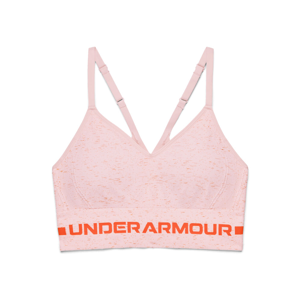 Under Armour Seamless Low Long Htr Femmes - Rosé, Orange