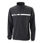 Vêtements Wilson Wilson Team II Woven Veste de survêtement Hommes - noir, blanc
