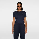 V&ecirc;tements JLindeberg JLindeberg Ada T-shirt Femmes-Bleu Fonc&eacute;