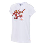 V&ecirc;tements Roland Garros Roland Garros T-shirt Femmes-Blanc
