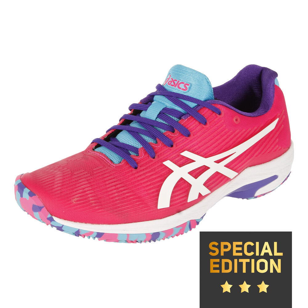 Asics Solution Speed FF Chaussure Terre Battue Edition Spéciale Femmes - Pink , Multicouleur