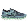 Wave Mujin 10 Chaussure Trail Femmes-Bleu Fonc&eacute;,Mint