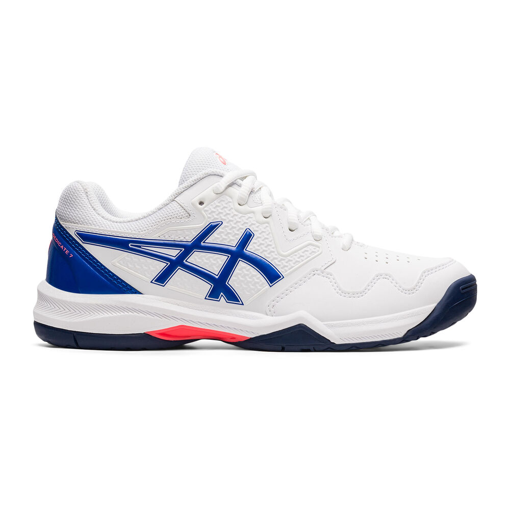 Asics Gel-Dedicate 7 Chaussures Toutes Surfaces Femmes - Blanc , Multicouleur