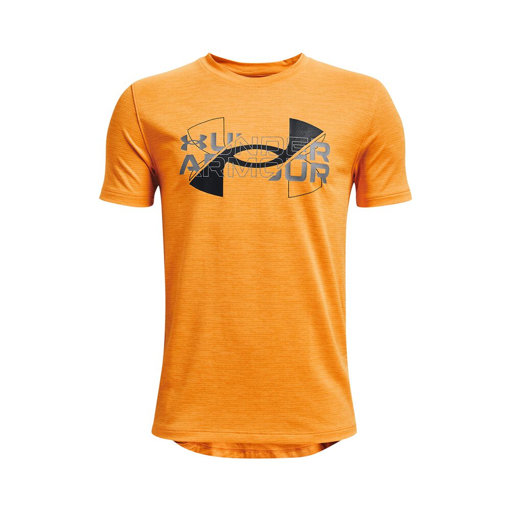 Under Armour Vented T-shirt Garçons - Orange , Noir