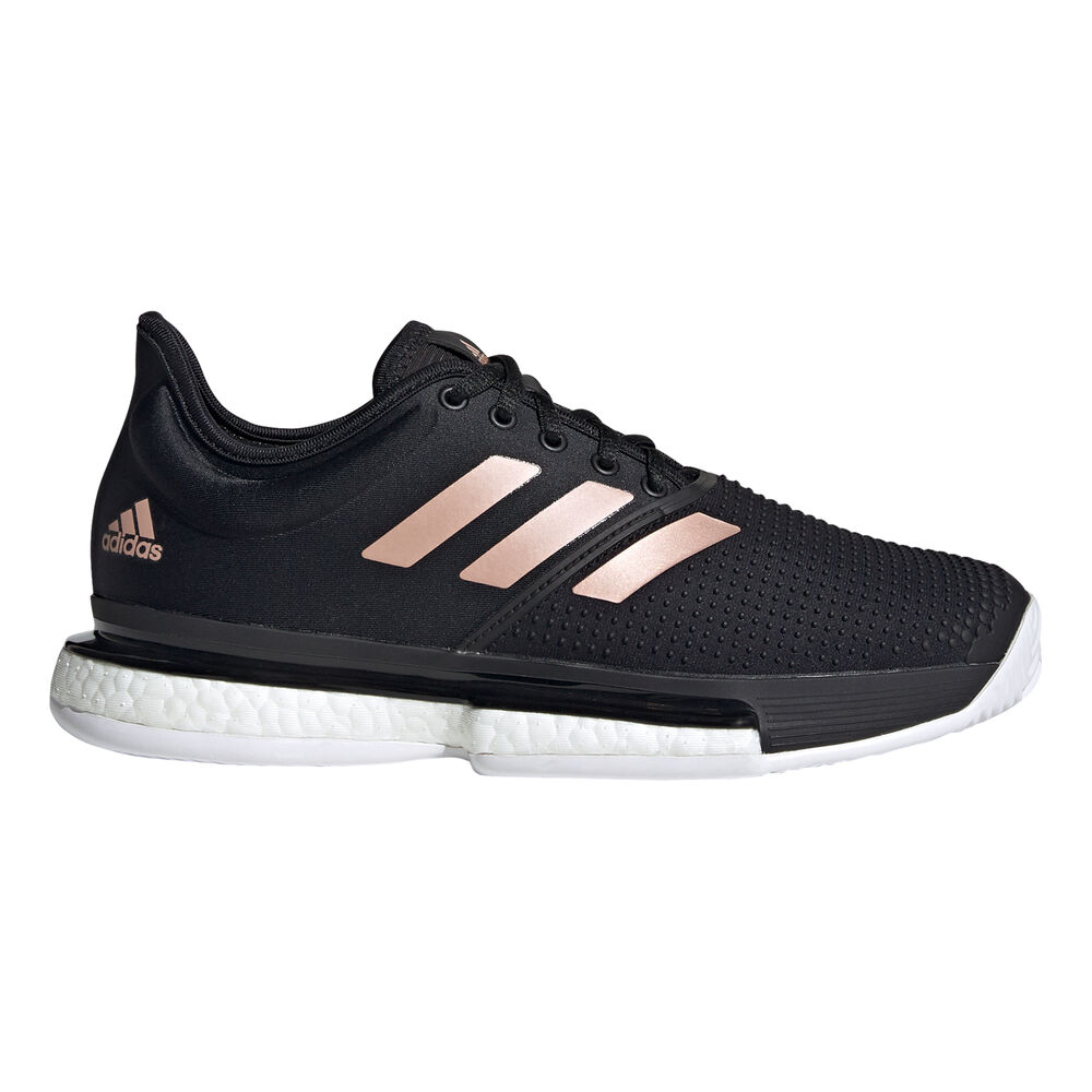 adidas Solecourt Chaussures Toutes Surfaces Femmes - Noir , Or