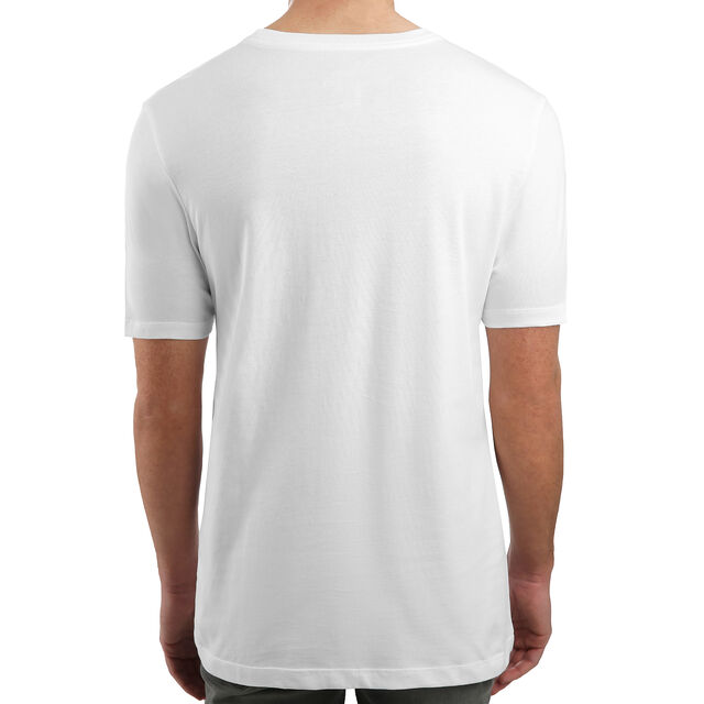 Nike Court T shirt Hommes Blanc Noir acheter en ligne Tennis Point