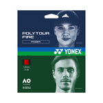 Cordages De Tennis Yonex Poly Tour Fire 12m rot