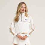 Vêtements De Tennis Wilson W Davenport Woven Popover Sandrift