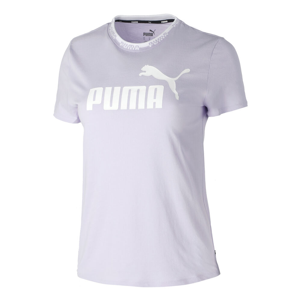 Puma Amplified Graphic T-shirt Femmes - Lilas , Blanc