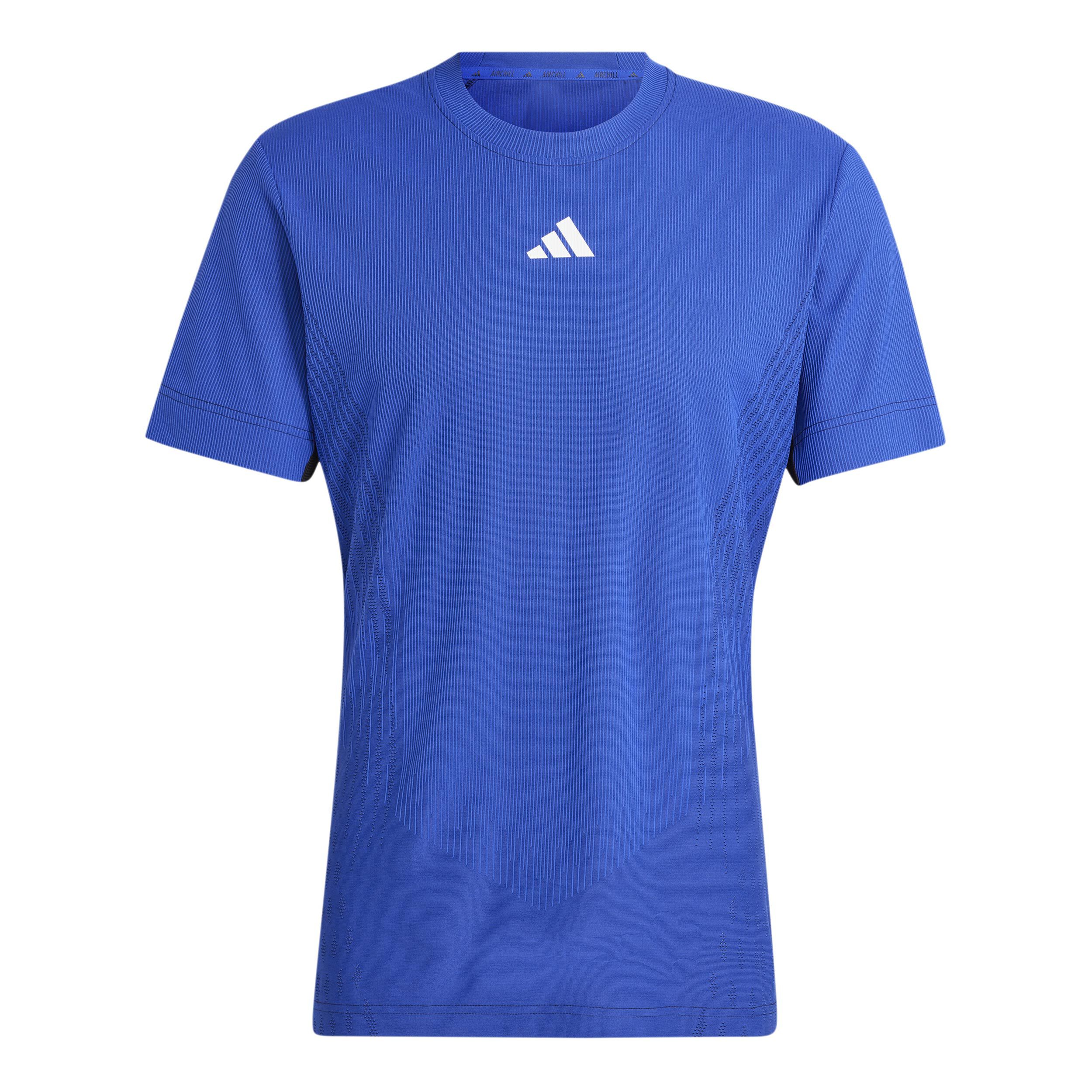 adidas Airchill Freelift T-shirt Hommes Bleu | Tennis-Point