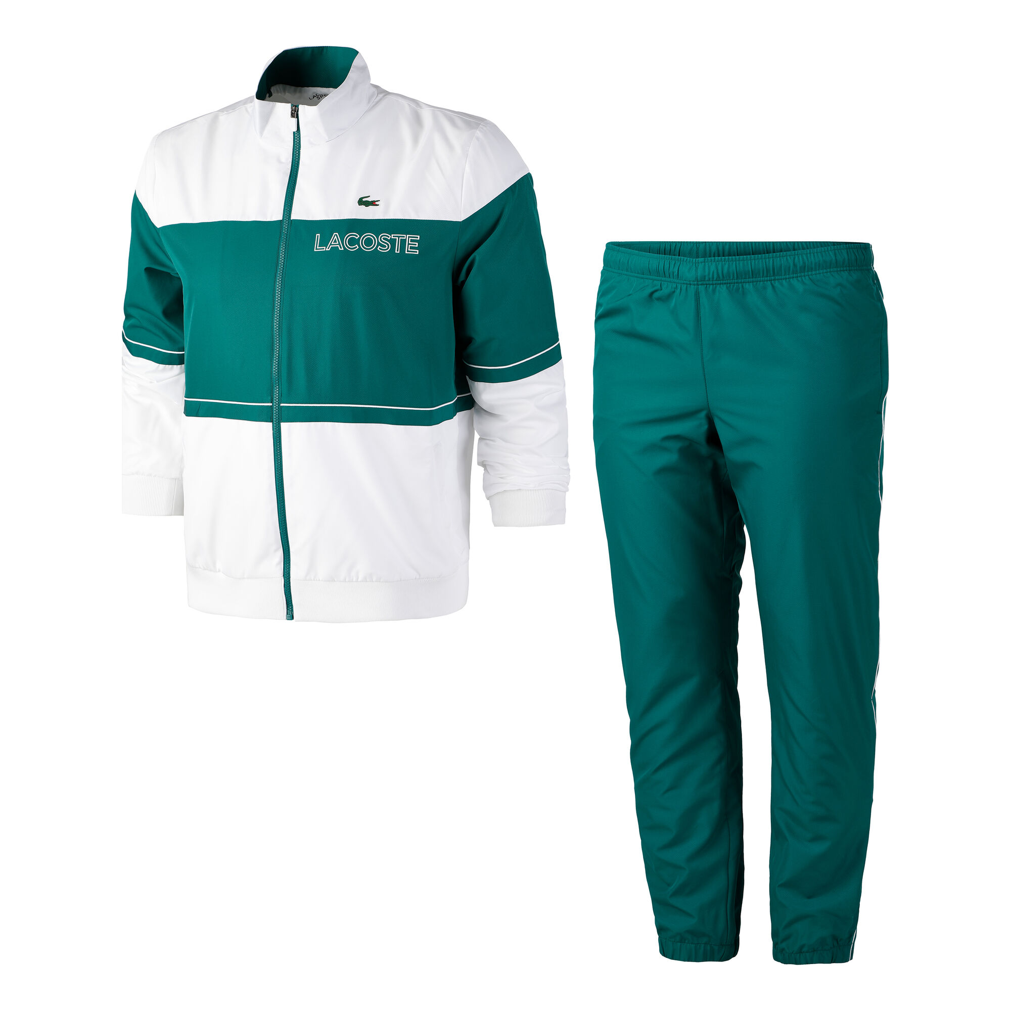 Buy Lacoste Survêtement Hommes Vert , Blanc online Tennis Point FR