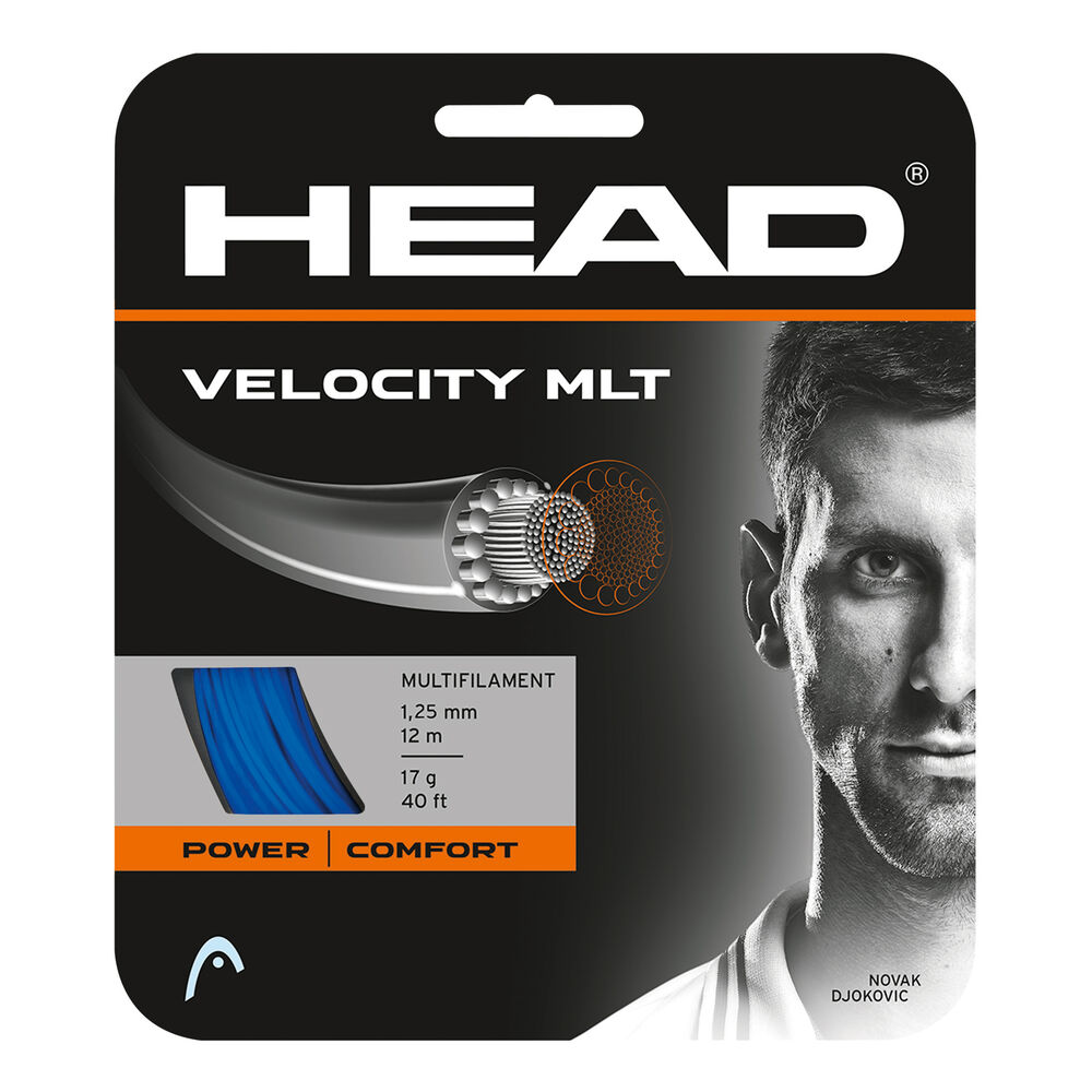 HEAD Velocity MLT Cordage En Garniture 12m - Bleu