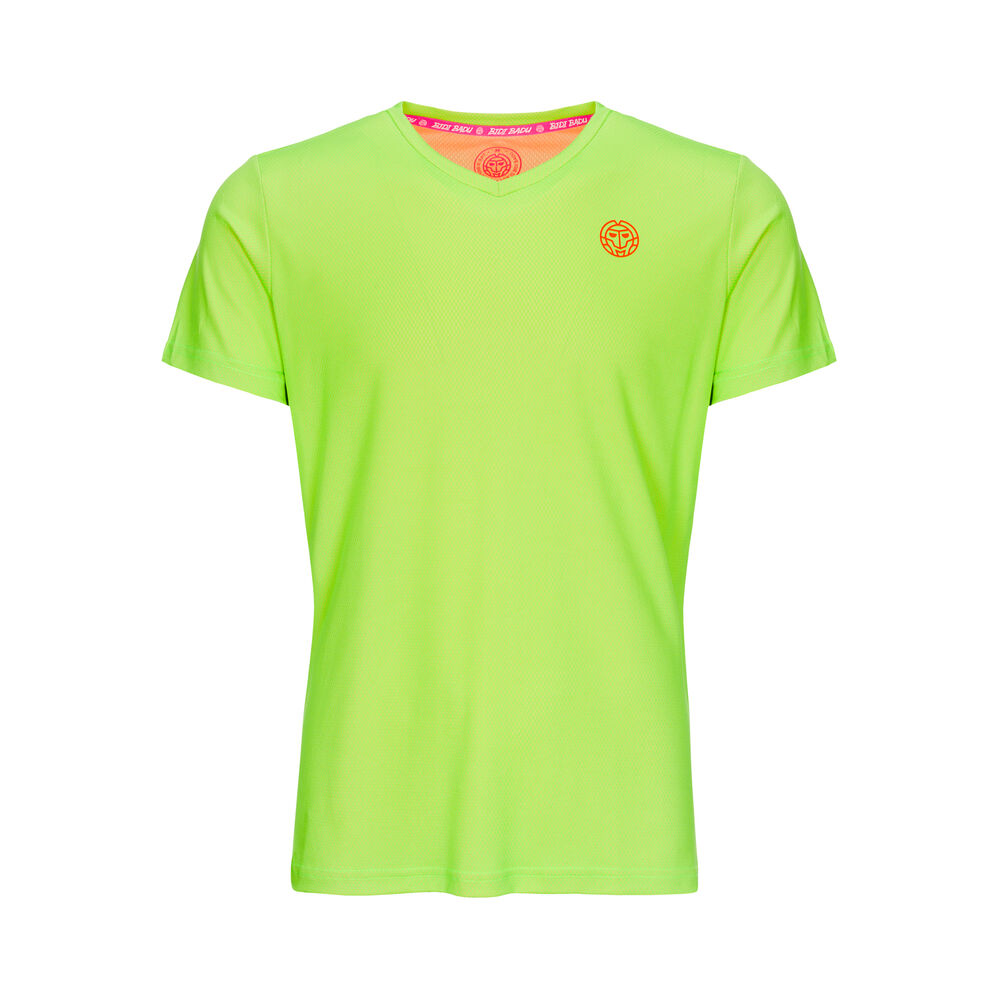 BIDI BADU Evin Tech Round-Neck T-shirt Garçons - Vert Fluo , Orange Fluo