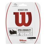 Wilson Wilson Revolve Spin Cordage En Garniture 12,2m-Noir