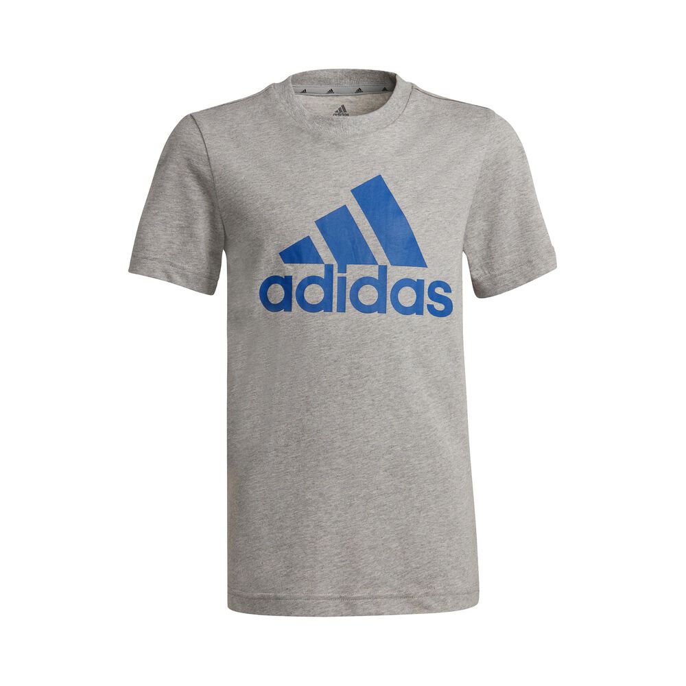adidas Big Logo T-shirt Enfants - Gris , Bleu