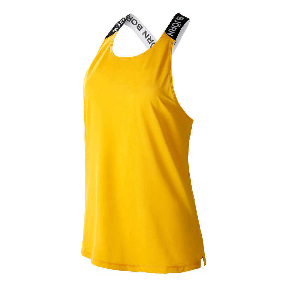 Björn Borg Cassie Loose Débardeur Tank Top Femmes - Jaune , Noir