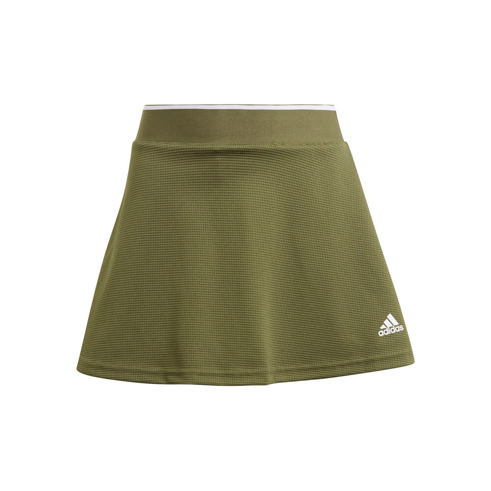 adidas Club Jupe Filles - Vert Olive , Blanc