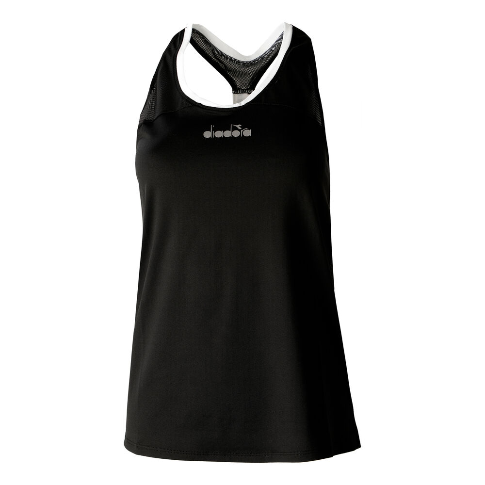 Diadora Super Light Débardeur Tank Top Femmes - Noir , Blanc