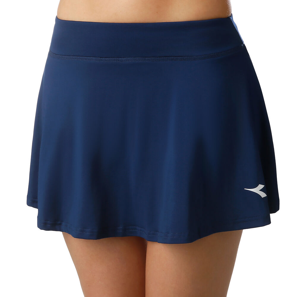 Diadora Court Jupe Femmes - Bleu Foncé , Blanc