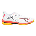 Chaussures de tennis Mizuno Mizuno Wave Exceed Tour 6 Chaussure Terre Battue Hommes-Blanc,Corail