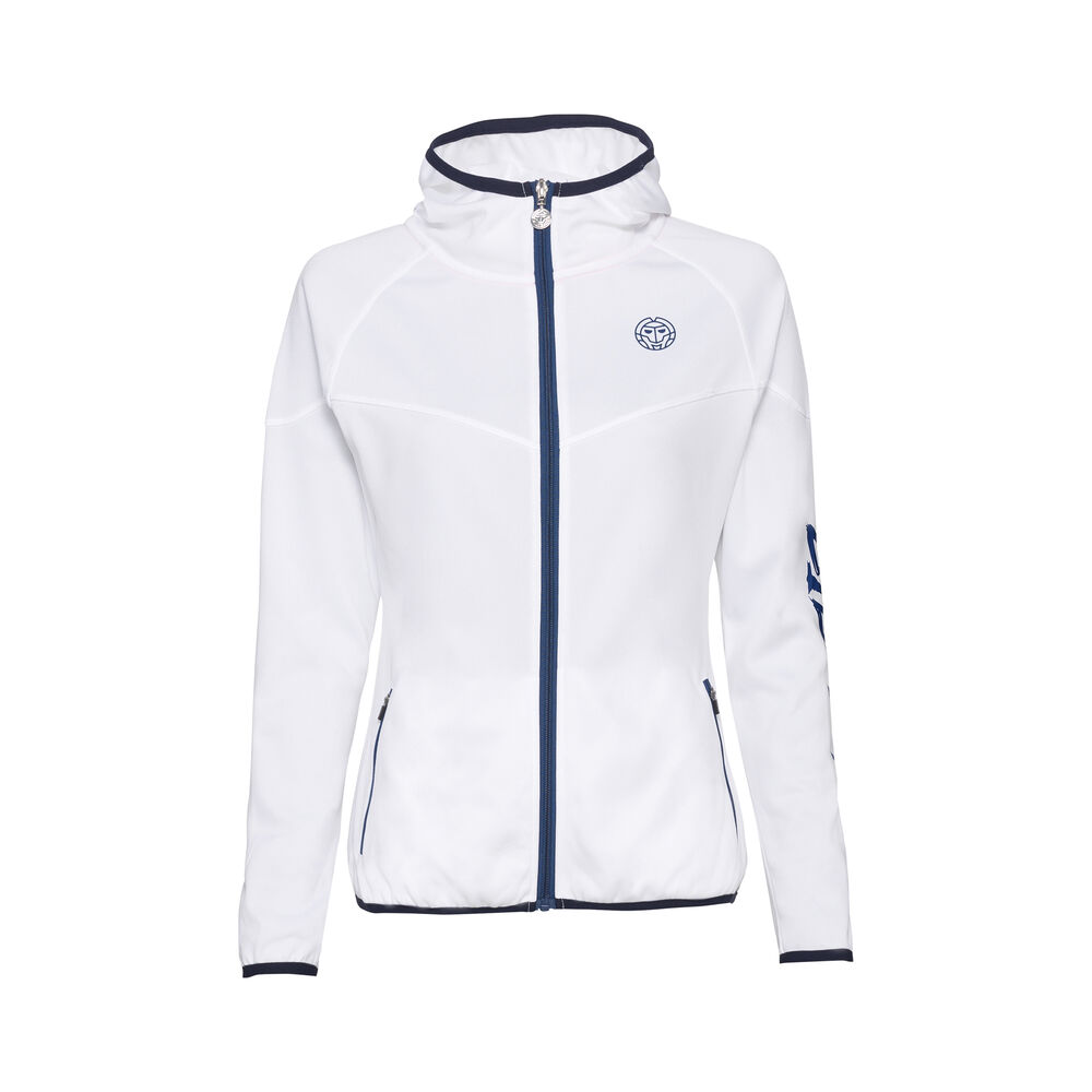 BIDI BADU Grace Tech Veste De Survêtement Filles - Blanc , Bleu Foncé