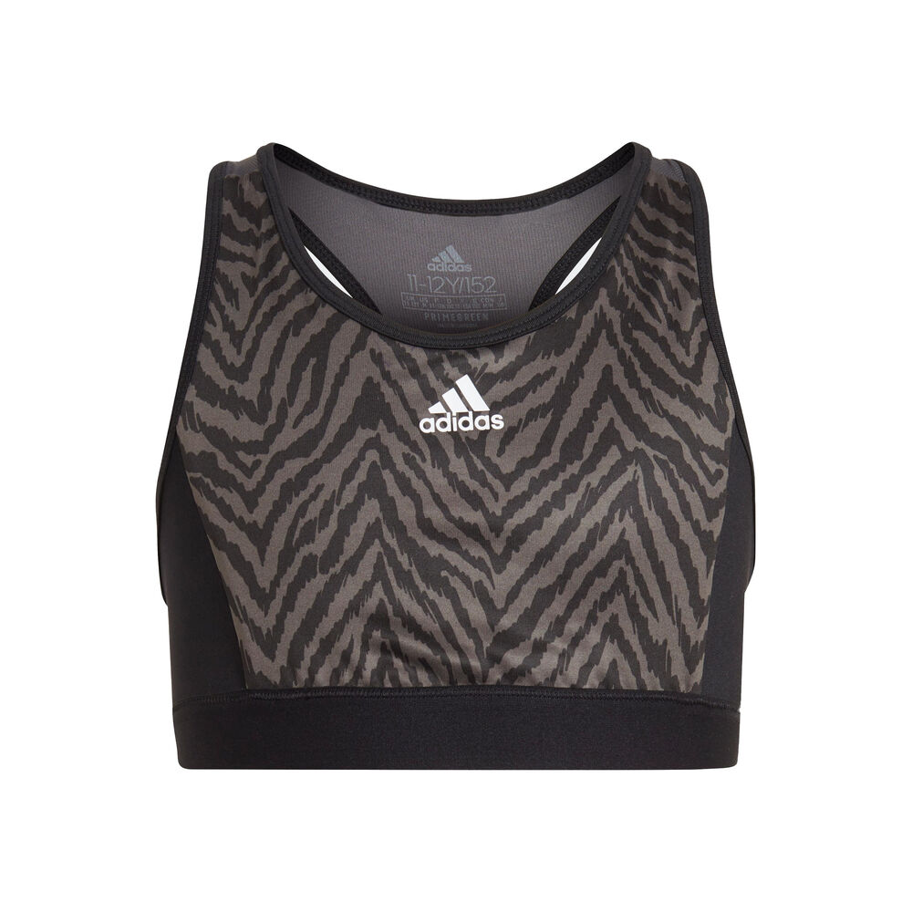 adidas Seasonal WO Soutien-gorge Sport Filles - Noir , Gris Foncé