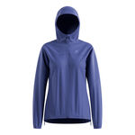 V&ecirc;tements Odlo Odlo X-Alp Waterproof Veste running Femmes-bleu