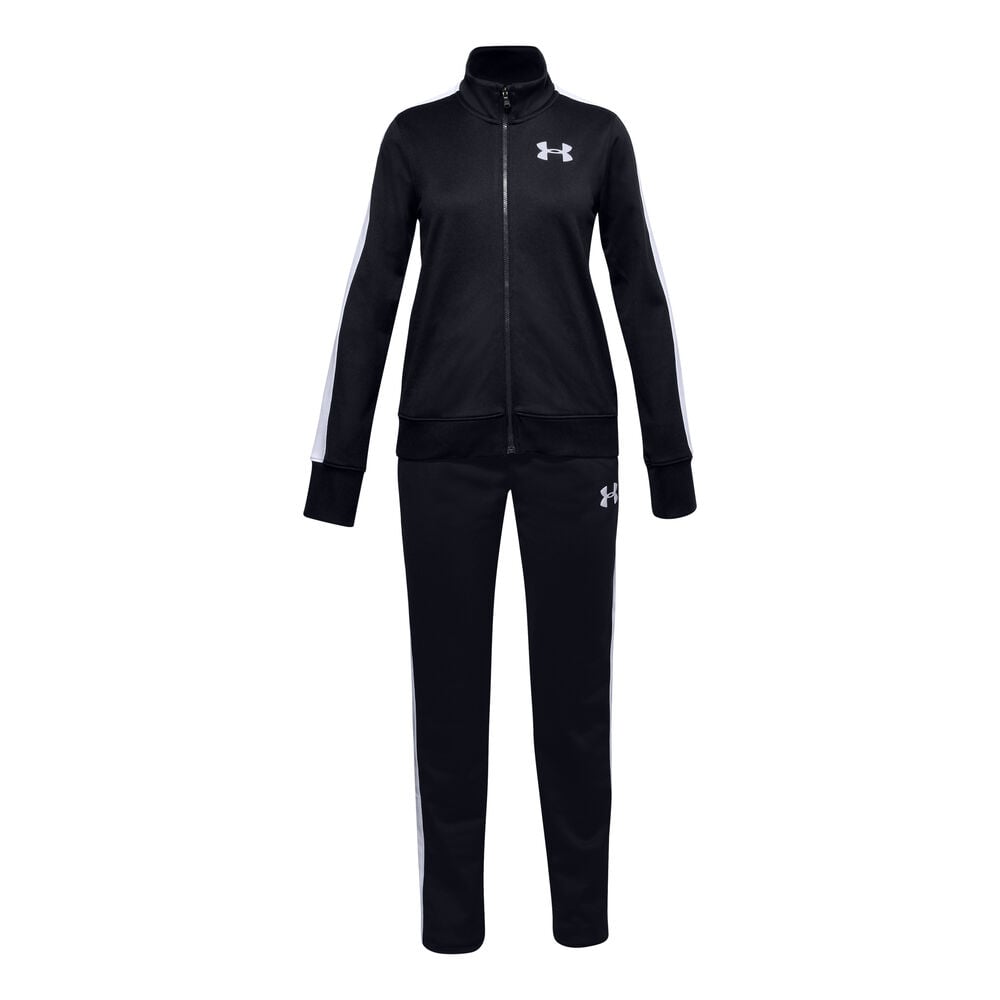 Under Armour EM Knit Track Survêtement Filles - Noir , Blanc
