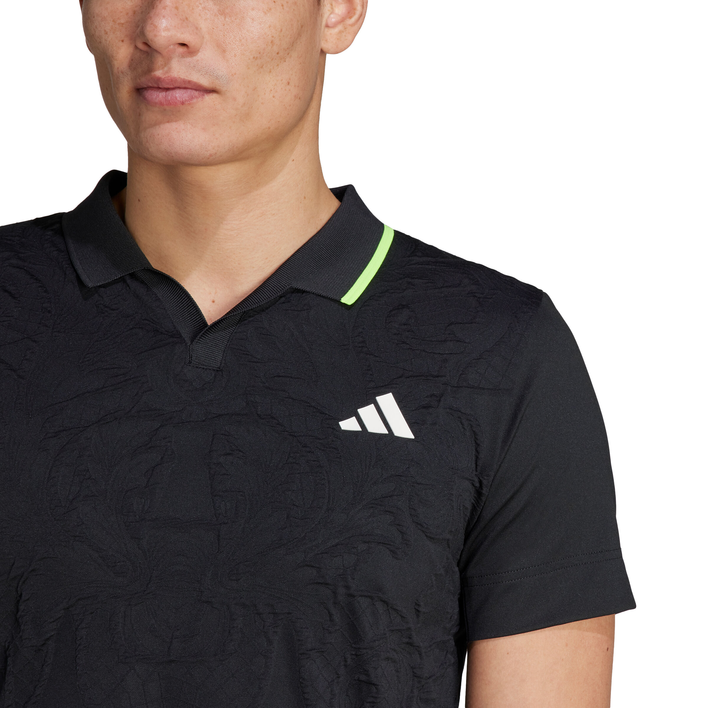 Mens black adidas polo shirt clearance