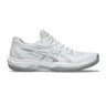 Game FF Chaussure terre battue Femmes - blanc, argent