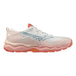 Chaussures de running Mizuno Mizuno Wave Daichi 9                   Chaussure trail Femmes-ros&eacute;, bleu