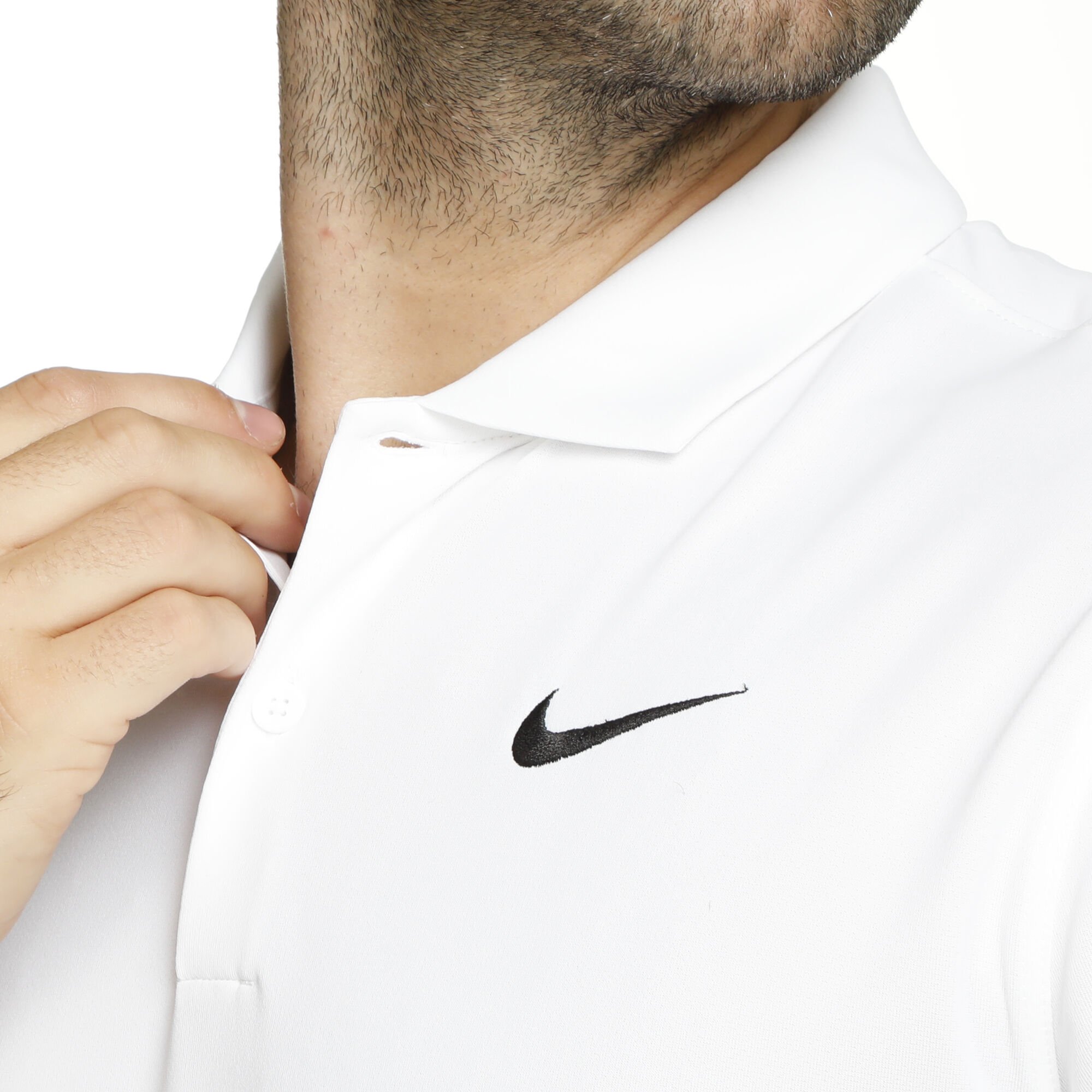 Polos Nike pour homme en coloris Blanc