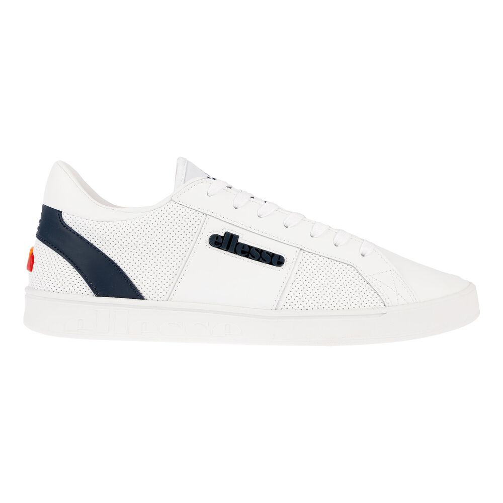 Ellesse LS-80 Loisir Hommes - Blanc , Bleu Foncé