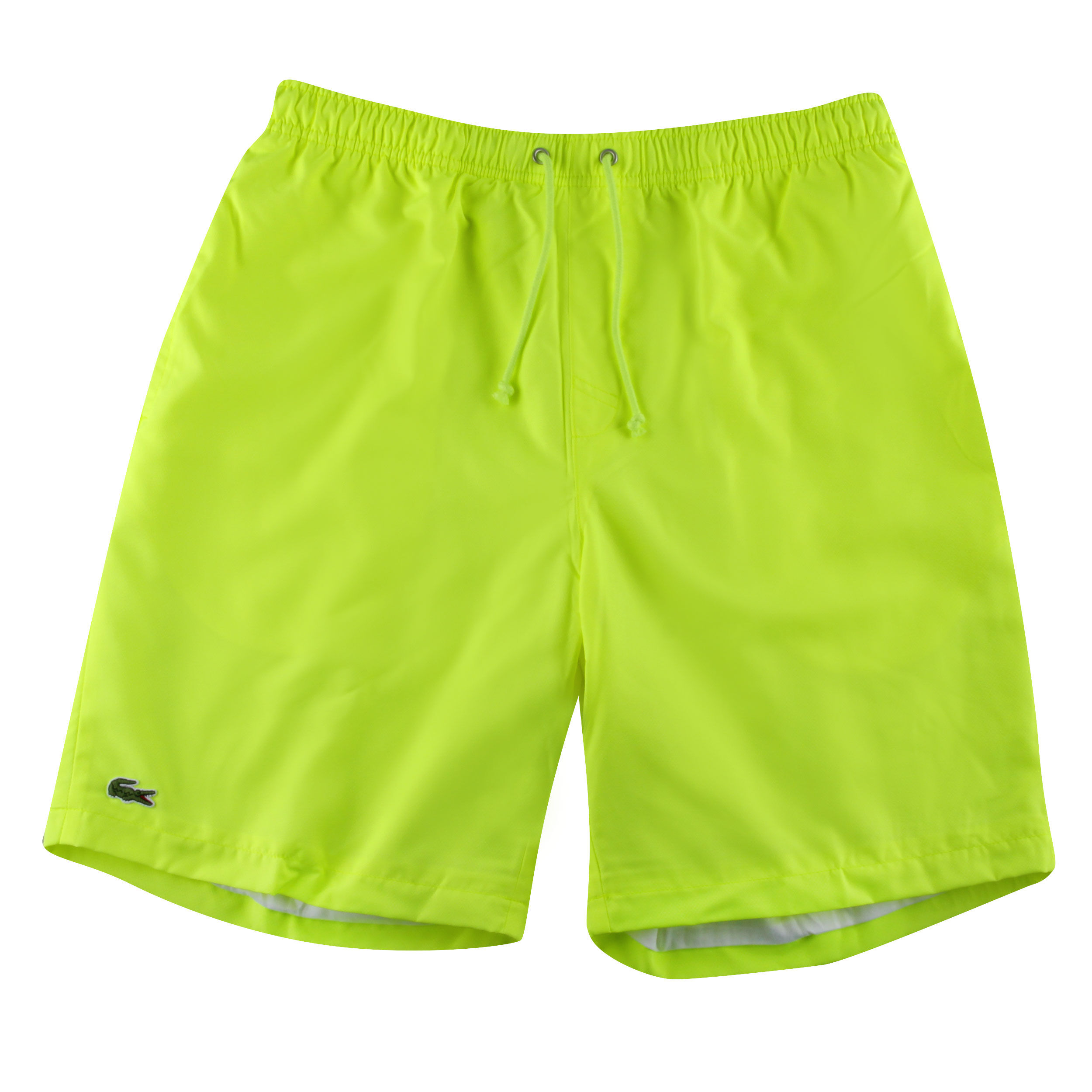 Short lacoste jaune fluo hot sale