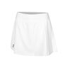 Court Pleated Jupe Femmes-Blanc