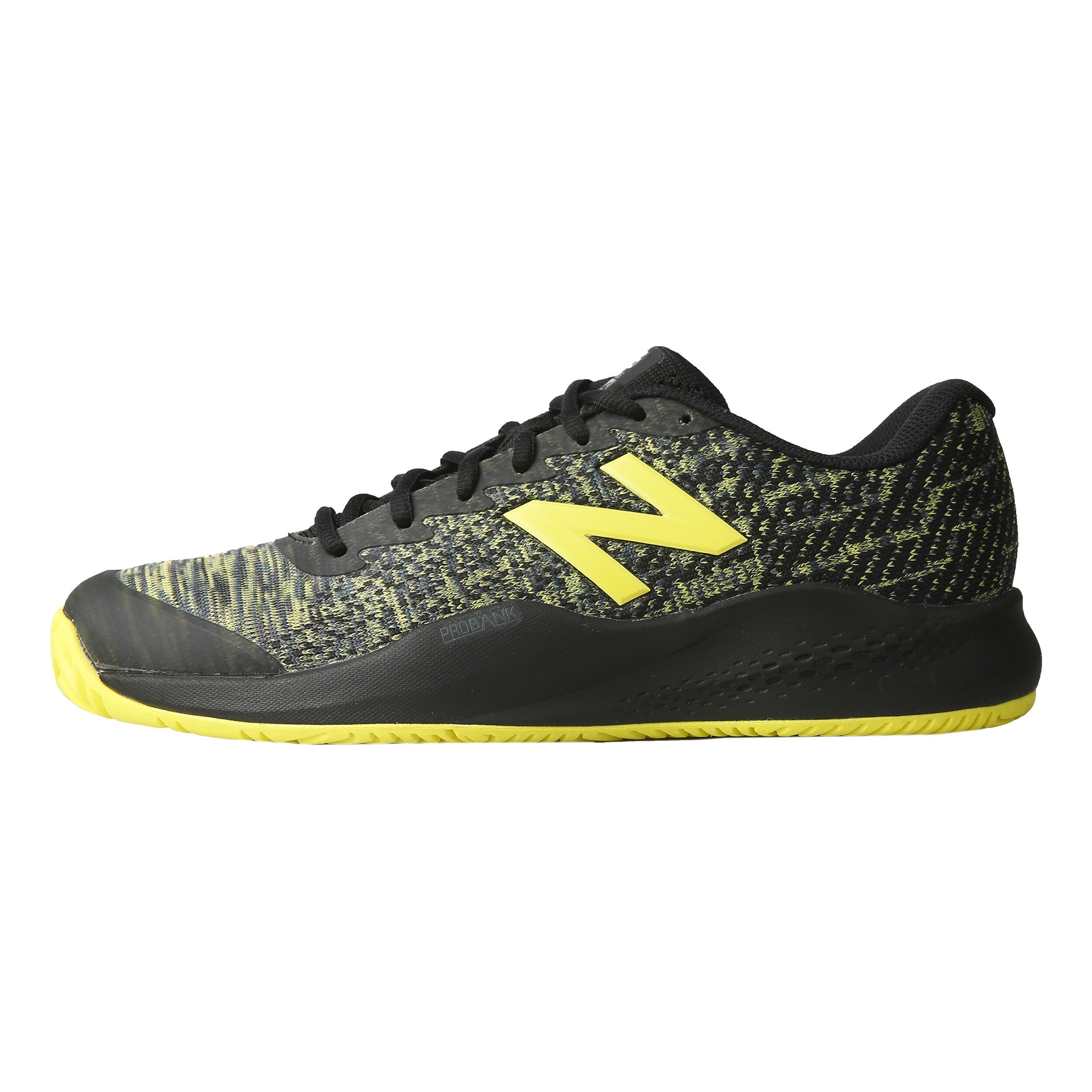 996 V3 Chaussures Toutes Surfaces Hommes Noir Jaunes Fluo
