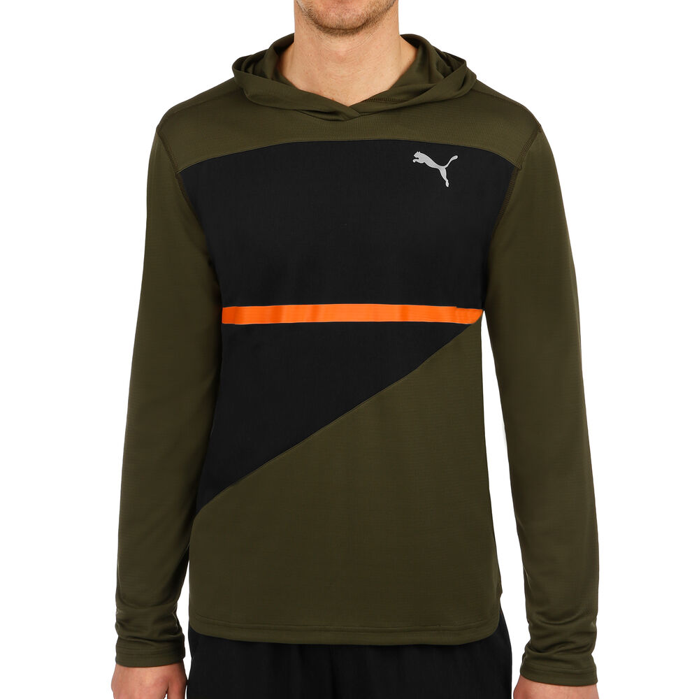 Hooded Run T-shirt Hommes