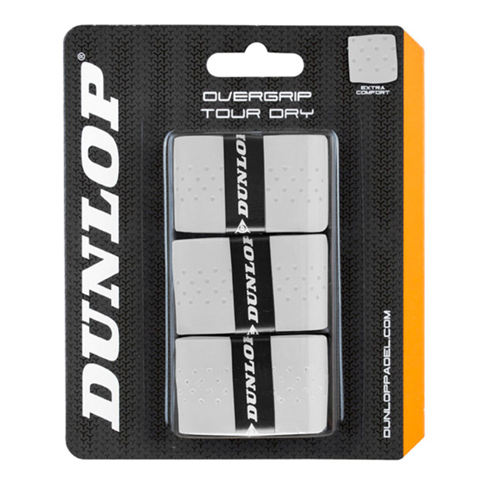 Dunlop Tour Dry Pack De 3 - Blanc
