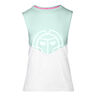 Elinam Lifestyle D&eacute;bardeur Tank Top Femmes-Mint, Cr&egrave;me