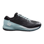 Chaussures de tennis Wilson Wilson Rush Pro Ace Chaussure Terre Battue Femmes-Noir,Bleu Clair