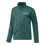 Vêtements adidas adidas Terrex XPR Softshell Veste running Femmes-vert