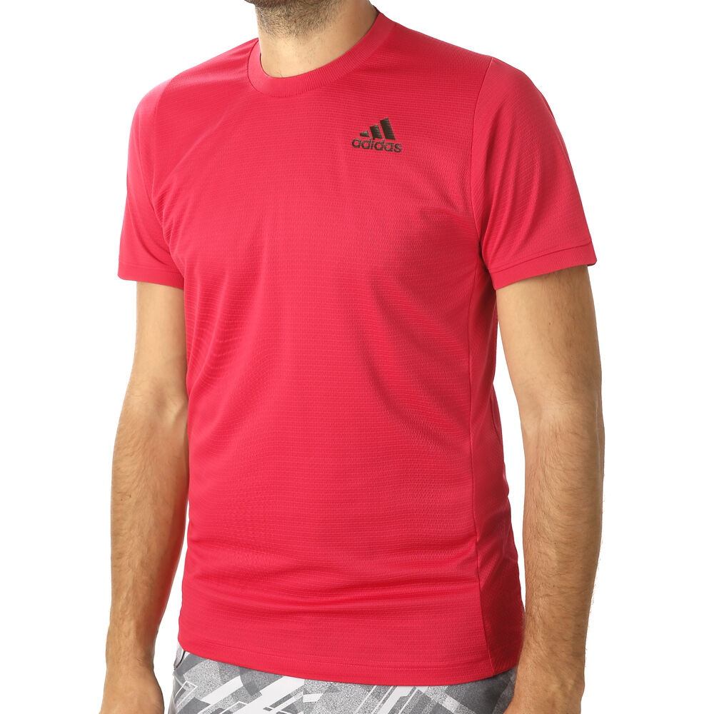 adidas Freelift Solid Heather T-shirt Hommes - Pink