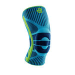 Bandages Bauerfeind Bauerfeind Sports Knee Support Genouillère-Turquoise,Jaune Lemon