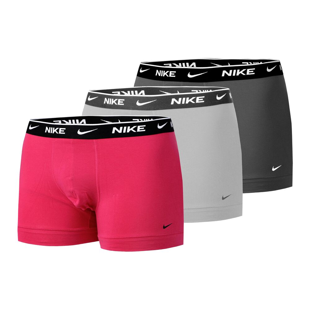 Nike E-Day Stretch Caleçon Pack De 2 Unités Hommes - Pink , Gris