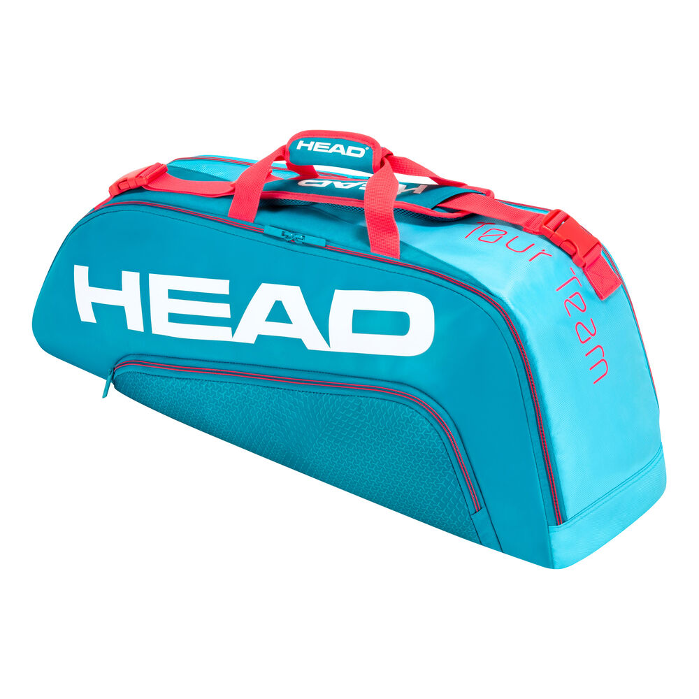 HEAD Tour Team 6R Combi Housse De Raquette - Bleu Clair , Corail